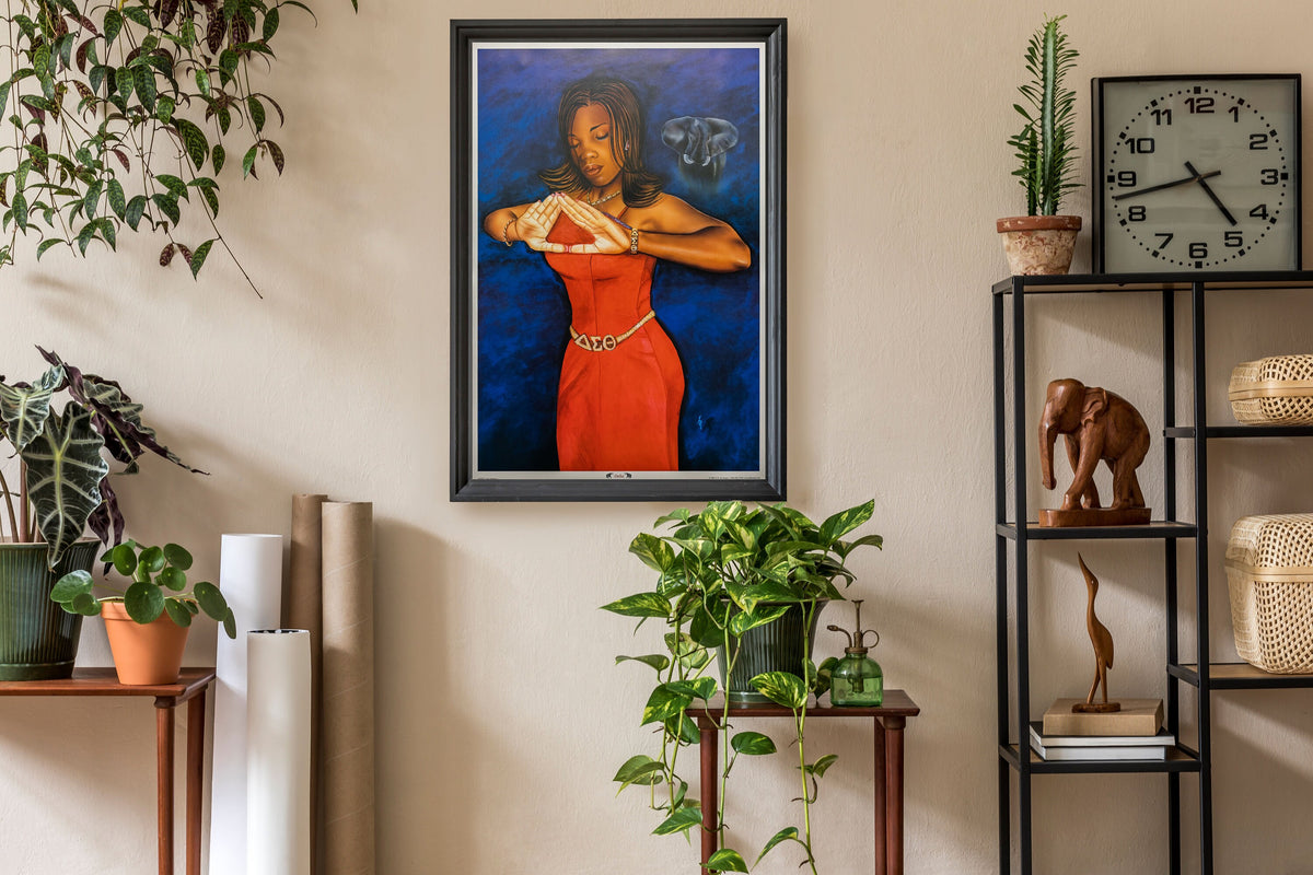 Delta Sorority by Fred Mathews Art Print, photo 3