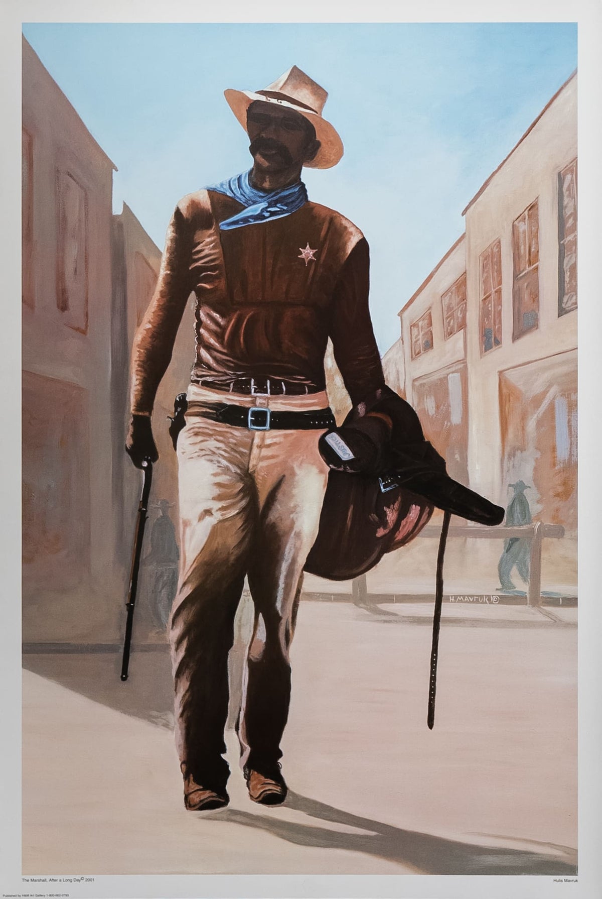 The Marshall, After a Long Day by Mavrak art print