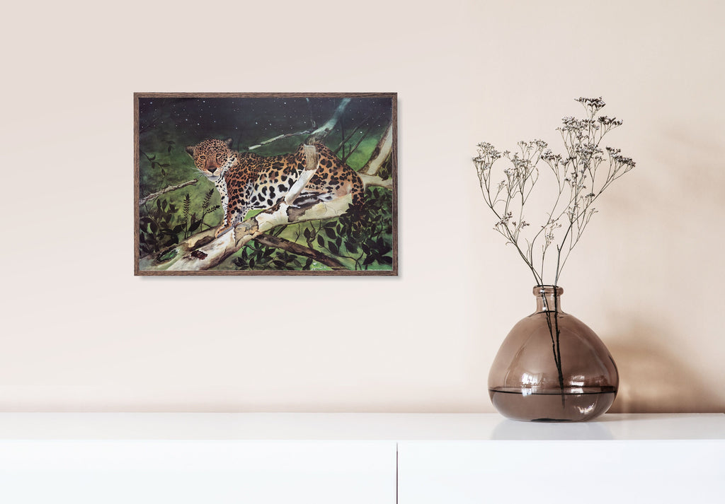 Leopards by H.L. Woodall Art Print, photo 3