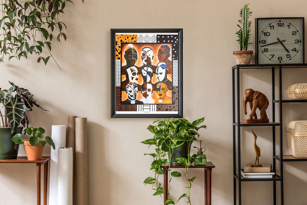 The Afrikans by Charles Elston Art Print, photo 3