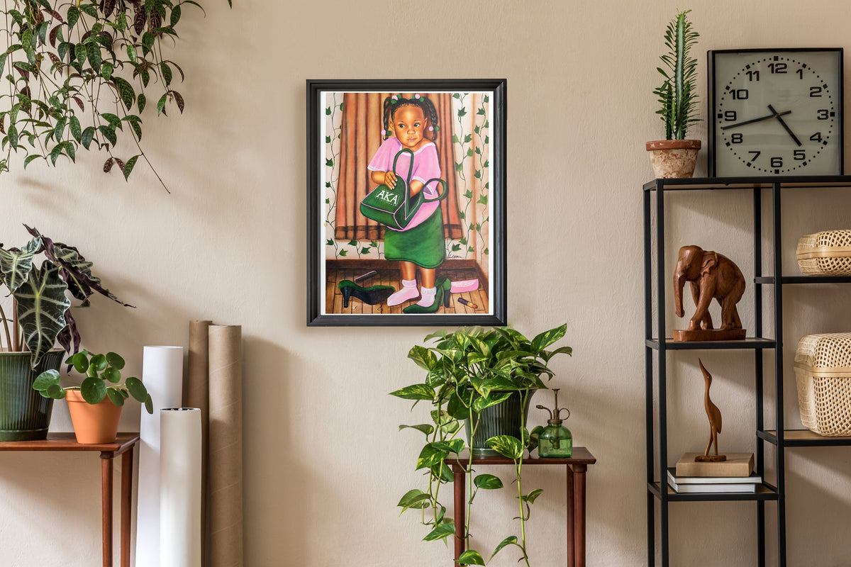Just Like My Mom [AKA] by Fred Mathews Art Print, photo 3