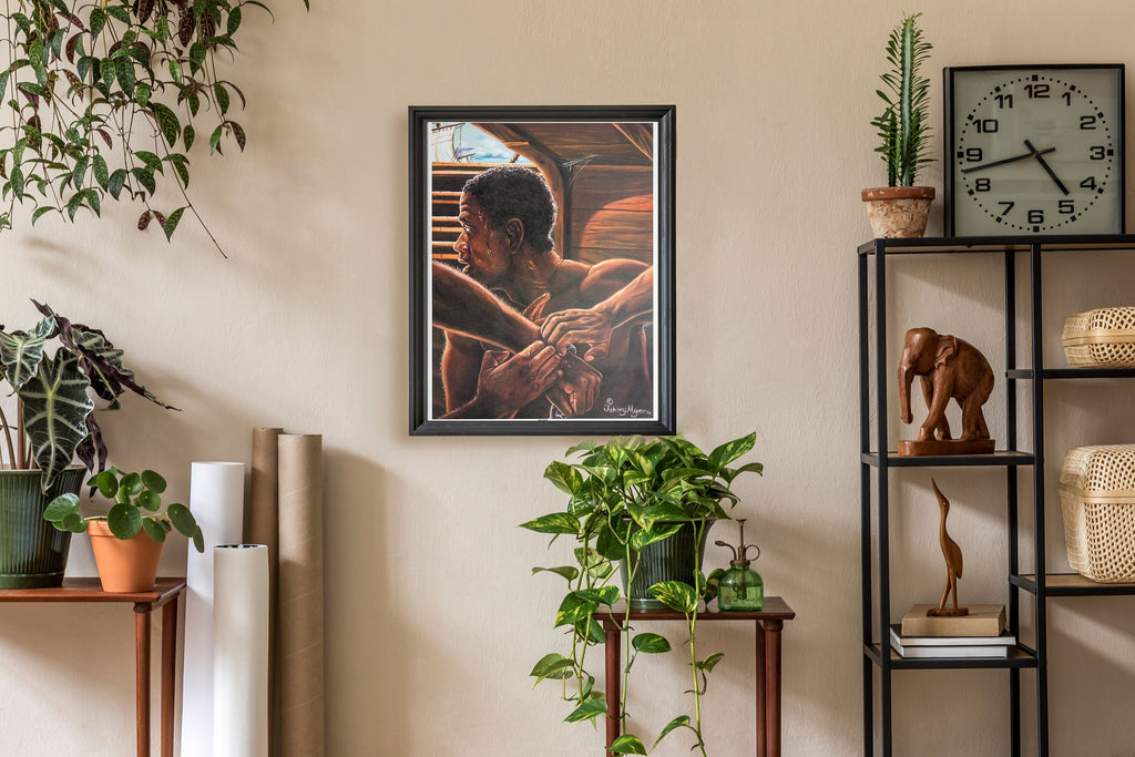 Never Give In by Johnny Meyers Art Print, photo 3