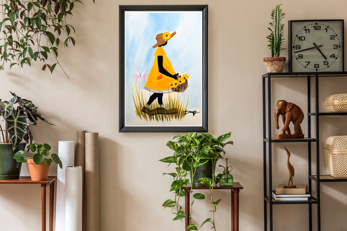 Sunflower Sister by Doyle Art Print, photo 3