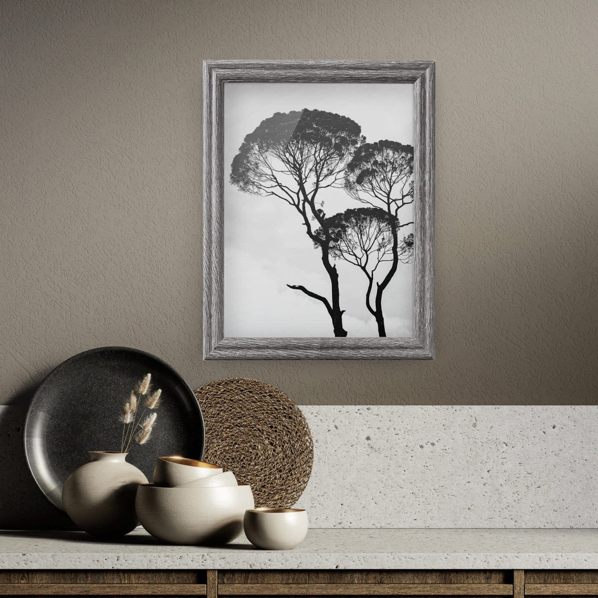 Barnwood Gray .75" Solid Wood Picture Frame, photo 5