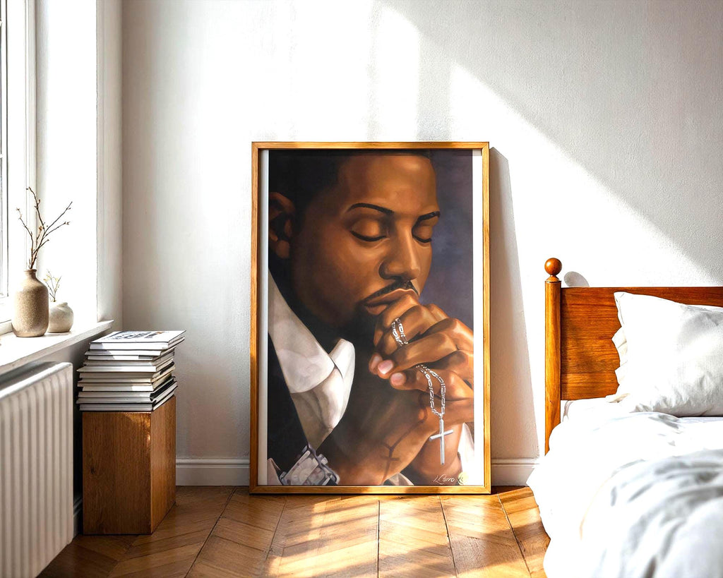 His Time Well Spent by Henry Lee Battle Art Print, photo 2