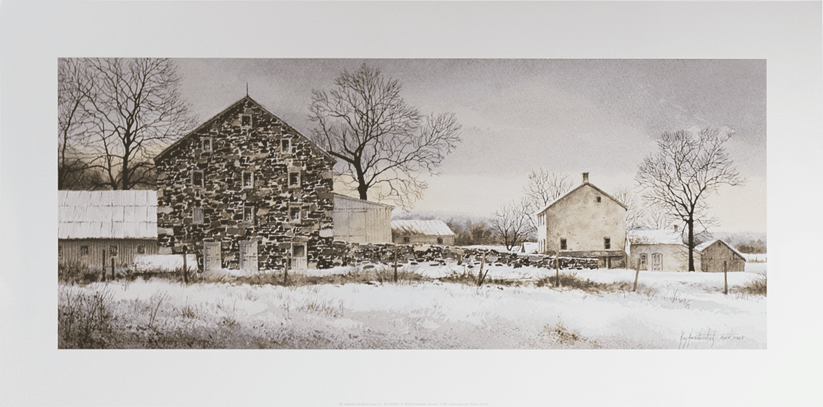 Barnyard by Hendershot art print