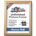 Unfinished Raw .75" Solid Wood Picture Frame