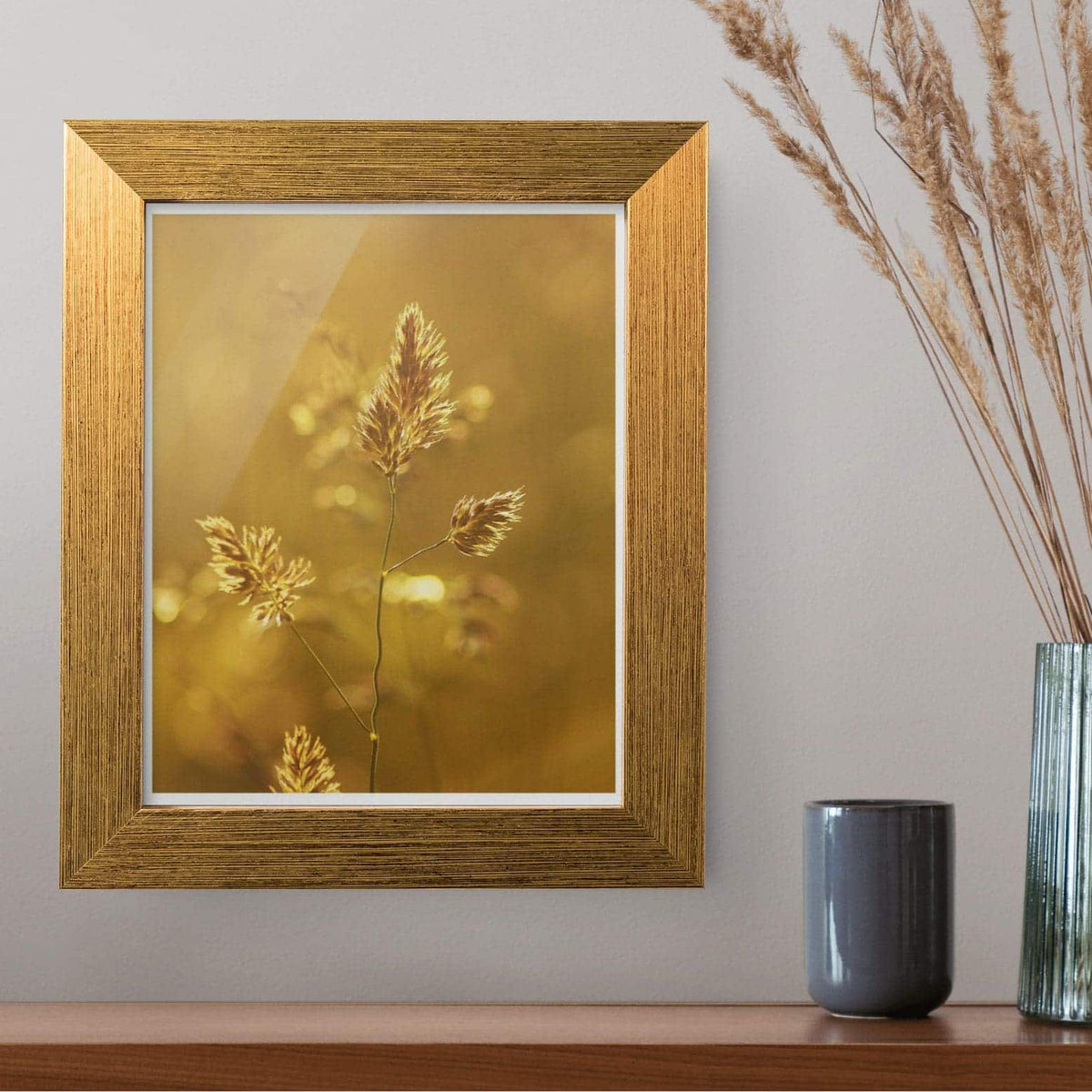 Honey Gold 1" Flat Picture Frame, photo 3