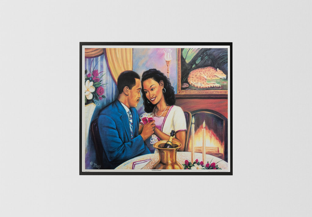 Enchanted Moment by Mes'ij Art Print, photo 2
