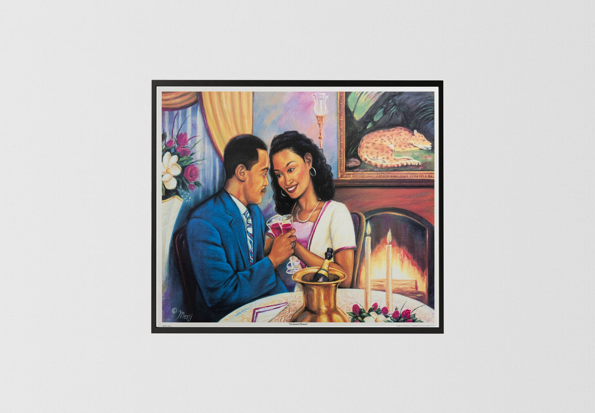 Enchanted Moment by Mes'ij Art Print, photo 2