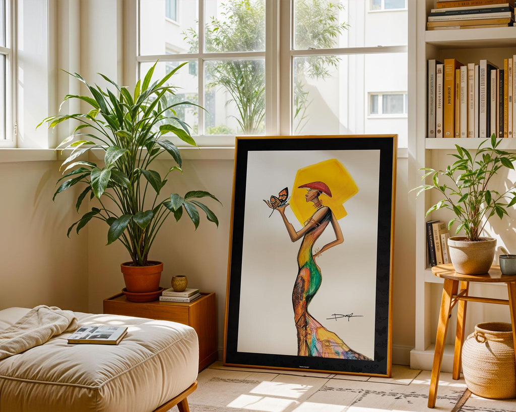 Madam Butterfly by Doyle Art Print, photo 3