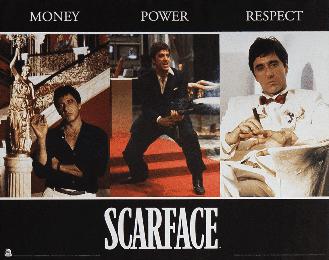 Scarface: Money, Power, Respect art print