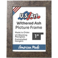 Withered Ash 1" Flat Picture Frame