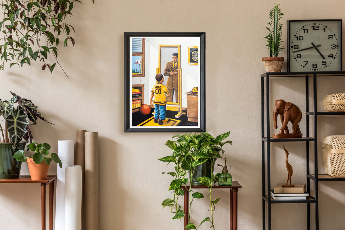 It Takes a Man [Iota] by Lester Kern Art Print, photo 3