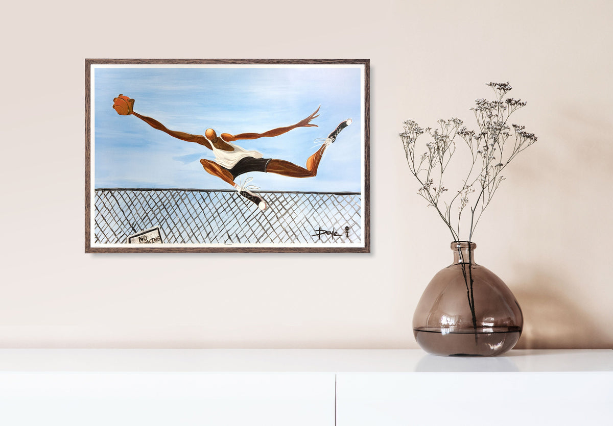 No Dunking by Doyle Art Print, photo 3