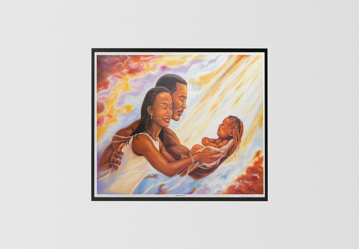 Together We Can by Mes'ij Art Print, photo 2