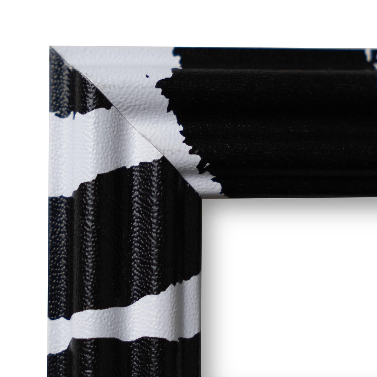 8x10 Zebra Print Picture Frame Matted to 5x7, photo 4