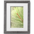 8x10 Barnwood Gray Picture Frame Matted to 5x7