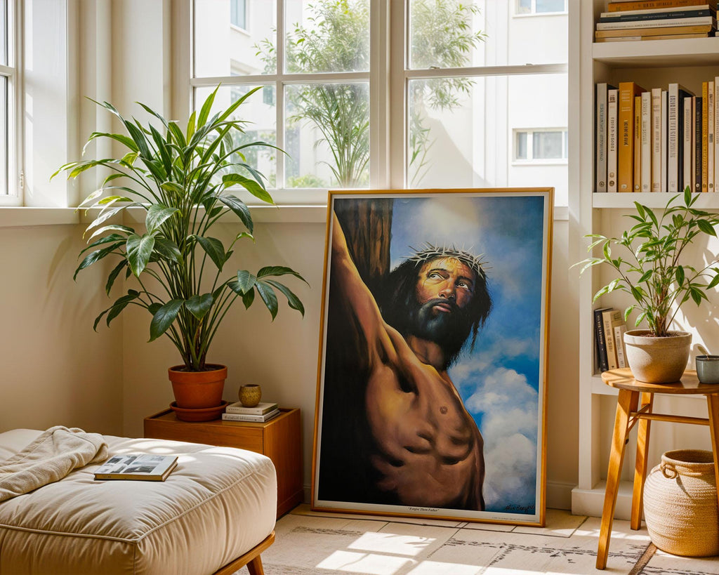Forgive Them Father by Alix Beaujour Art Print, photo 3