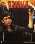 Scarface with Cigar art print