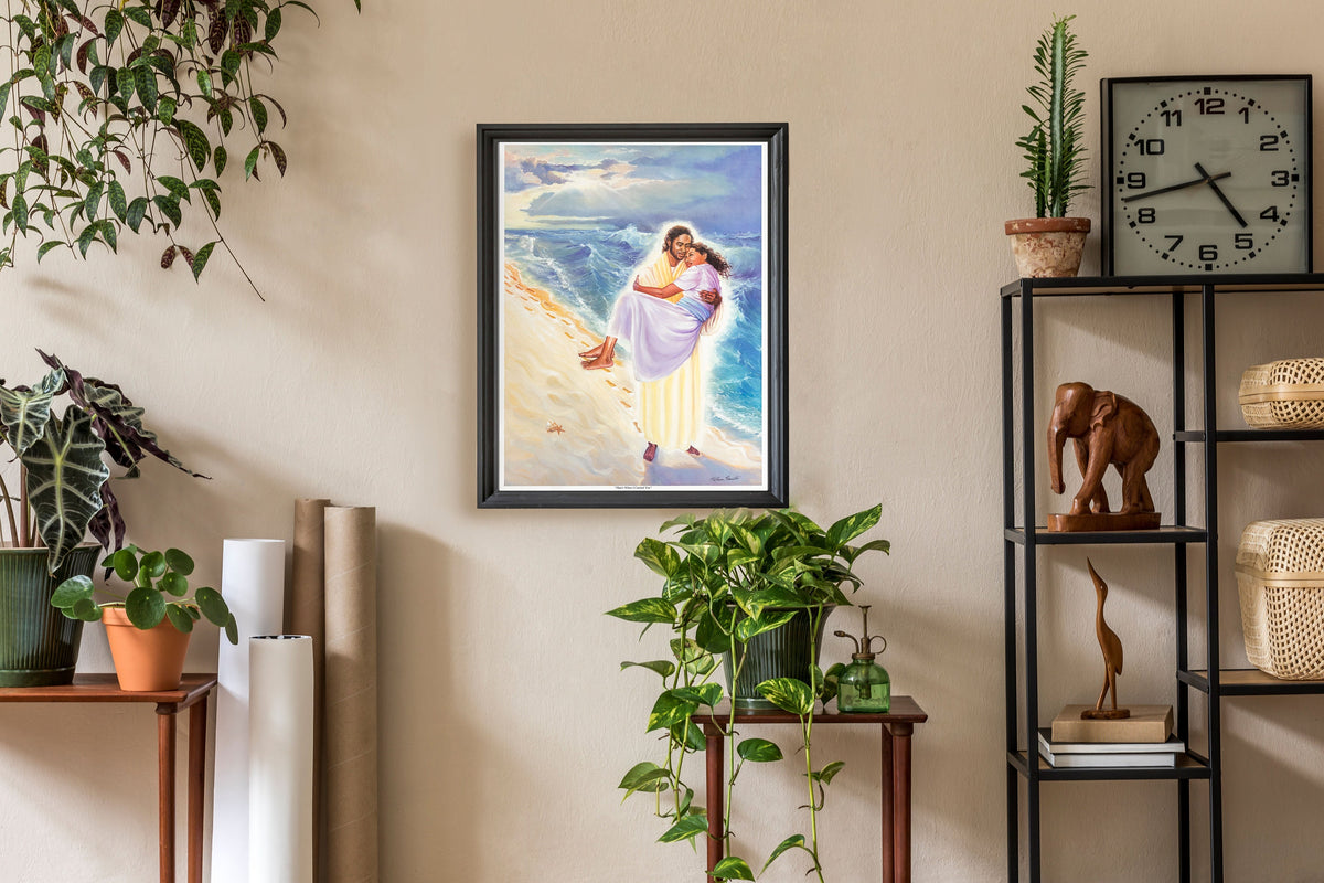 That's When I Carried You by Katherine Roundtree Art Print, photo 3