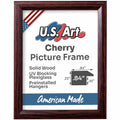 Cherry .84" Beveled Solid Wood Picture Frame
