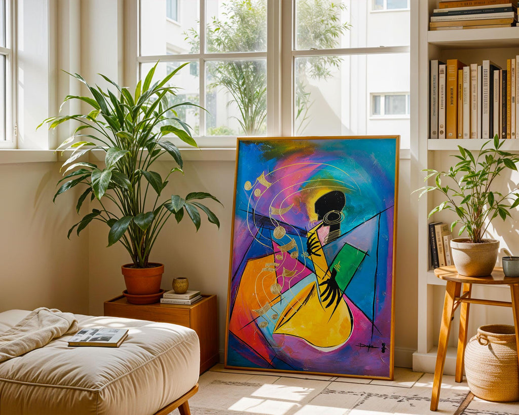 Lady Sax by Doyle Art Print, photo 3