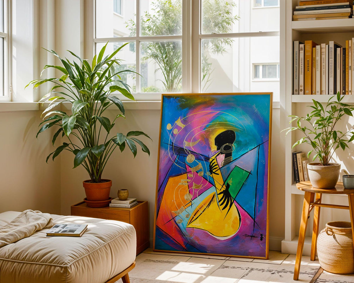 Lady Sax by Doyle Art Print, photo 3