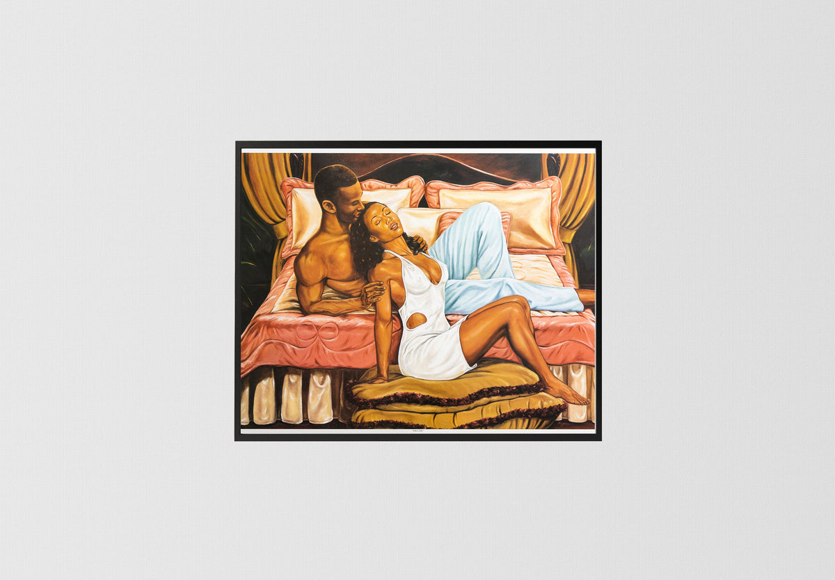 Pillow Talk by Mes'ij Art Print, photo 2