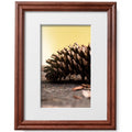 8x10 Walnut Picture Frame Matted to 5x7