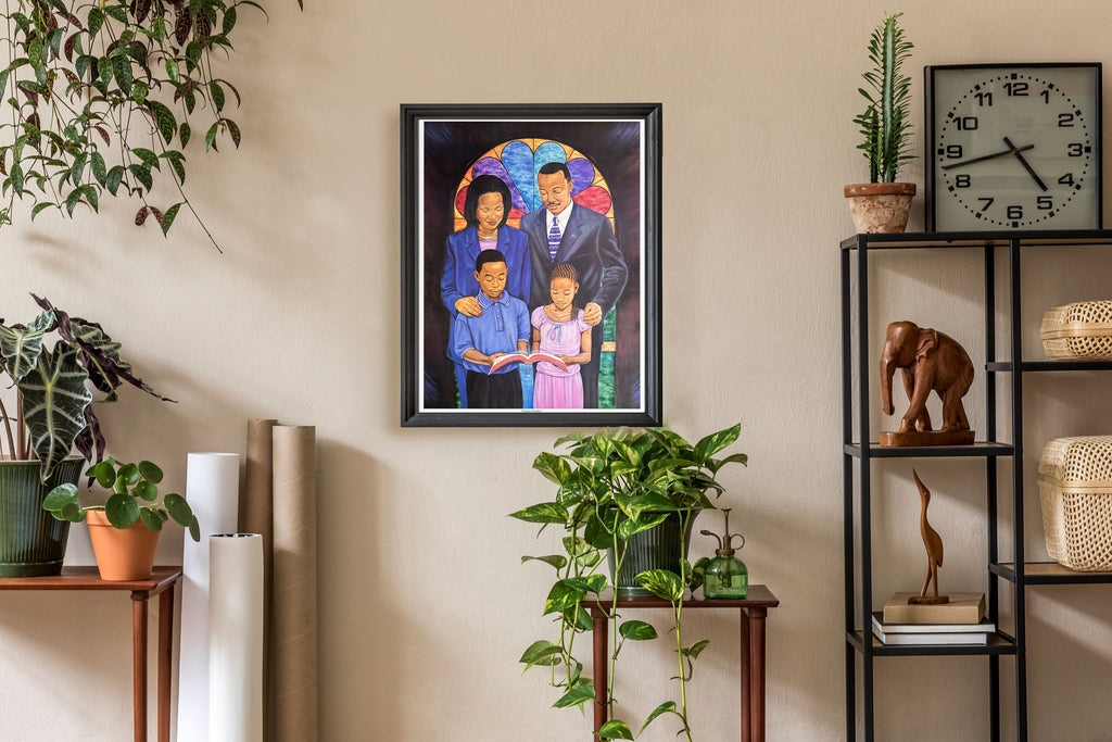 Praying Together by Johnny Meyers Art Print, photo 3
