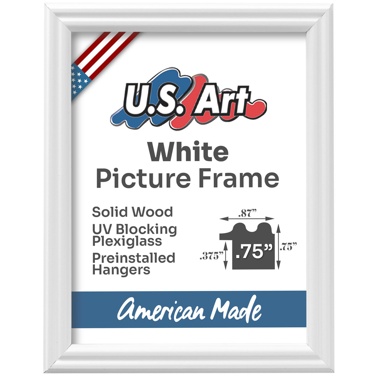 .75" Solid Wood Puzzle Frame, photo 5