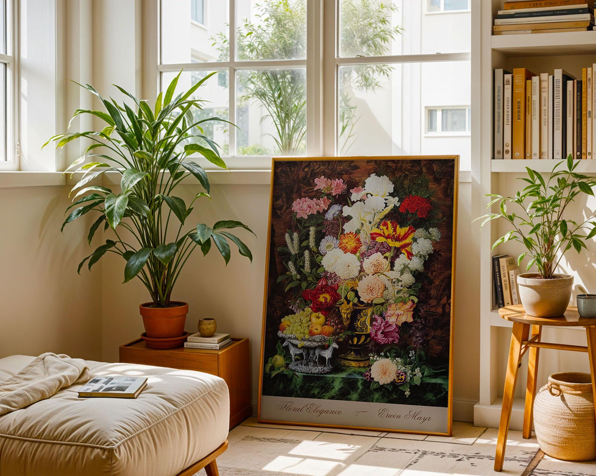 Floral Elegance by Mayr Art Print, photo 3