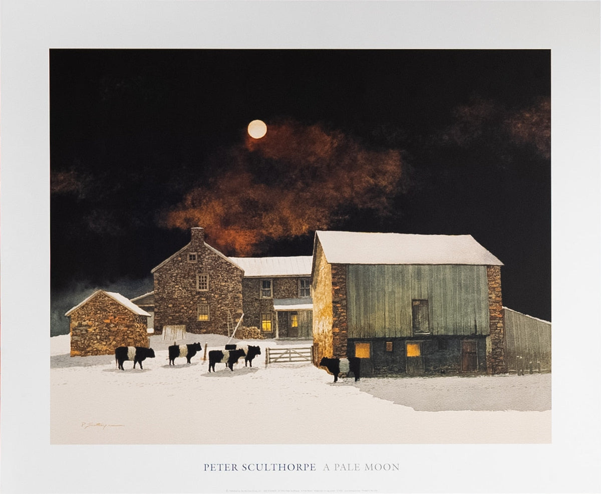 A Pale Moon by Sculthorn art print