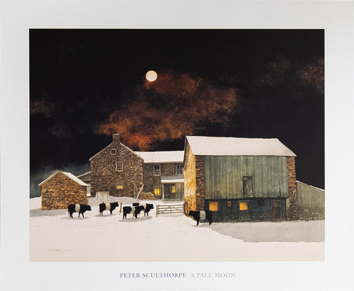 A Pale Moon by Sculthorn art print