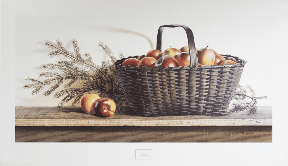 Winter Apples by Campanelli art print