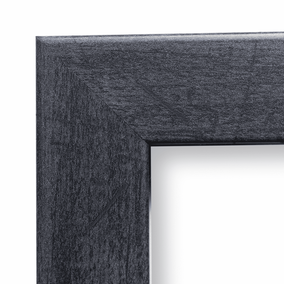 Distressed Gray 1" Flat Picture Frame, photo 2