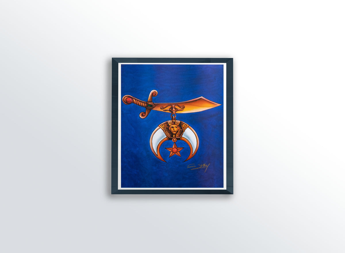Mason Sword by Gerald Ivey Art Print, photo 2