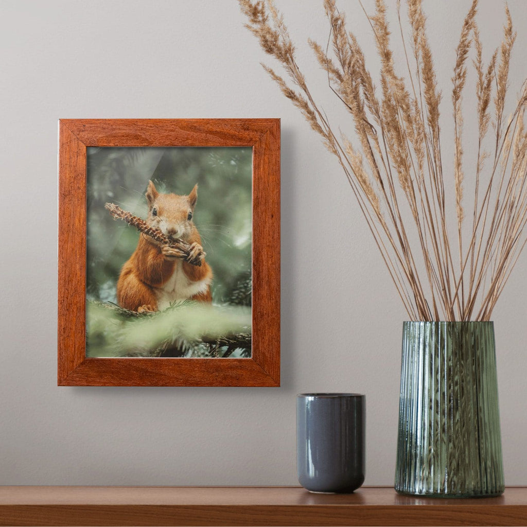 Red Oak 1" Flat Picture Frame, photo 3