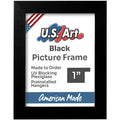 Black 1" Flat Picture Frame