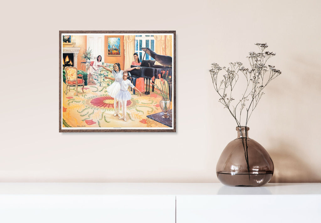 Dancing in the Livingroom by Katherine Roundtree Art Print, photo 3