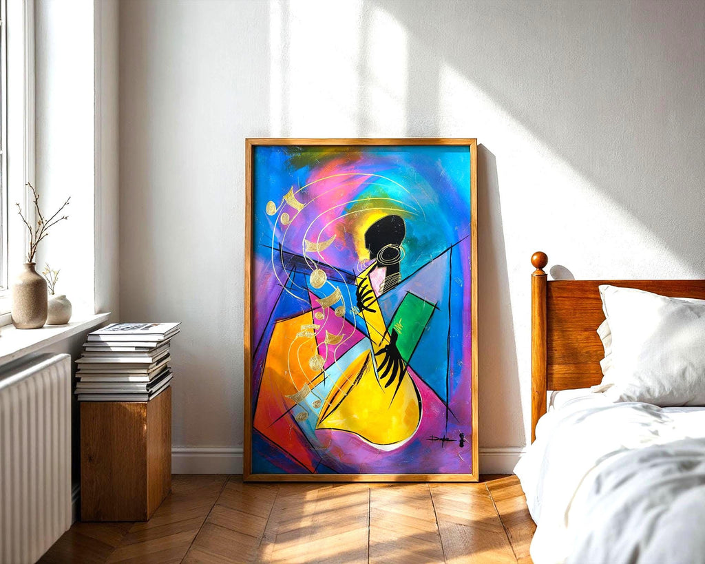 Lady Sax by Doyle Art Print, photo 2