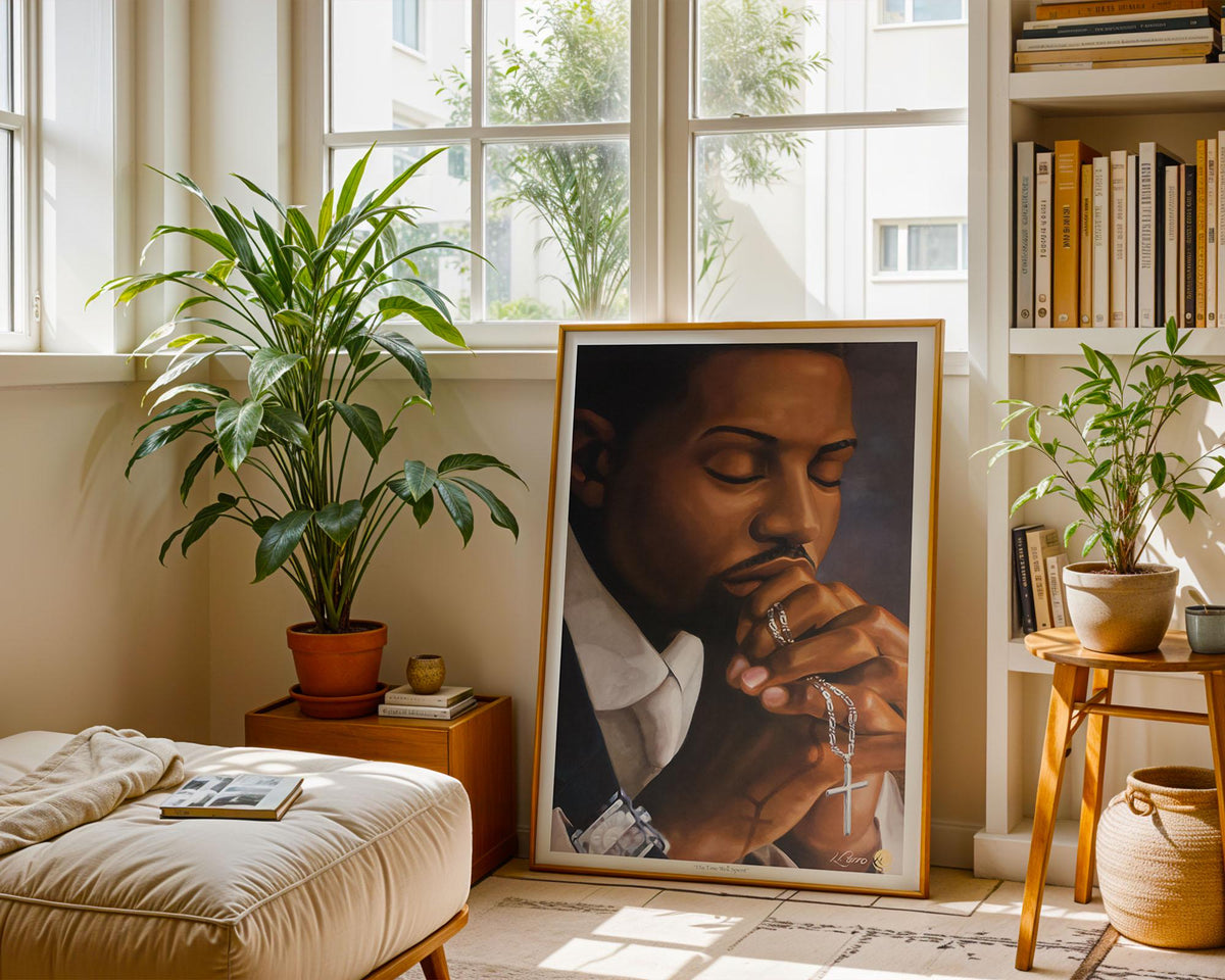 His Time Well Spent by Henry Lee Battle Art Print, photo 3