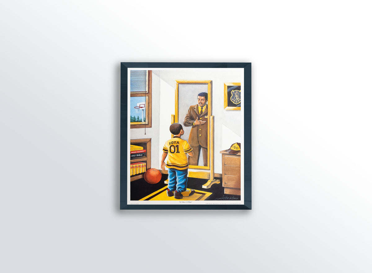 It Takes a Man [Iota] by Lester Kern Art Print, photo 2
