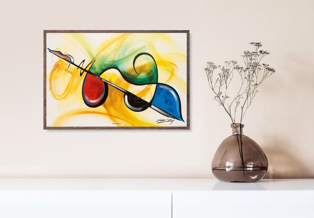 Flavor of Music by Gerald Ivey Art Print, photo 3