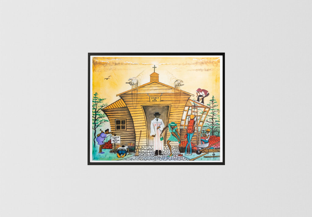 Building for my Lord by Tracy Andrews Art Print, photo 2