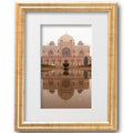 8x10 Antique Gold Picture Frame Matted to 5x7