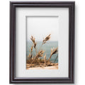 8x10 Coffee Brown Picture Frame Matted to 5x7