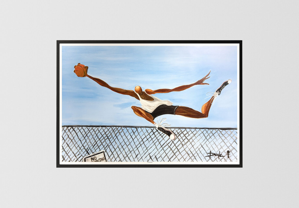 No Dunking by Doyle Art Print, photo 2