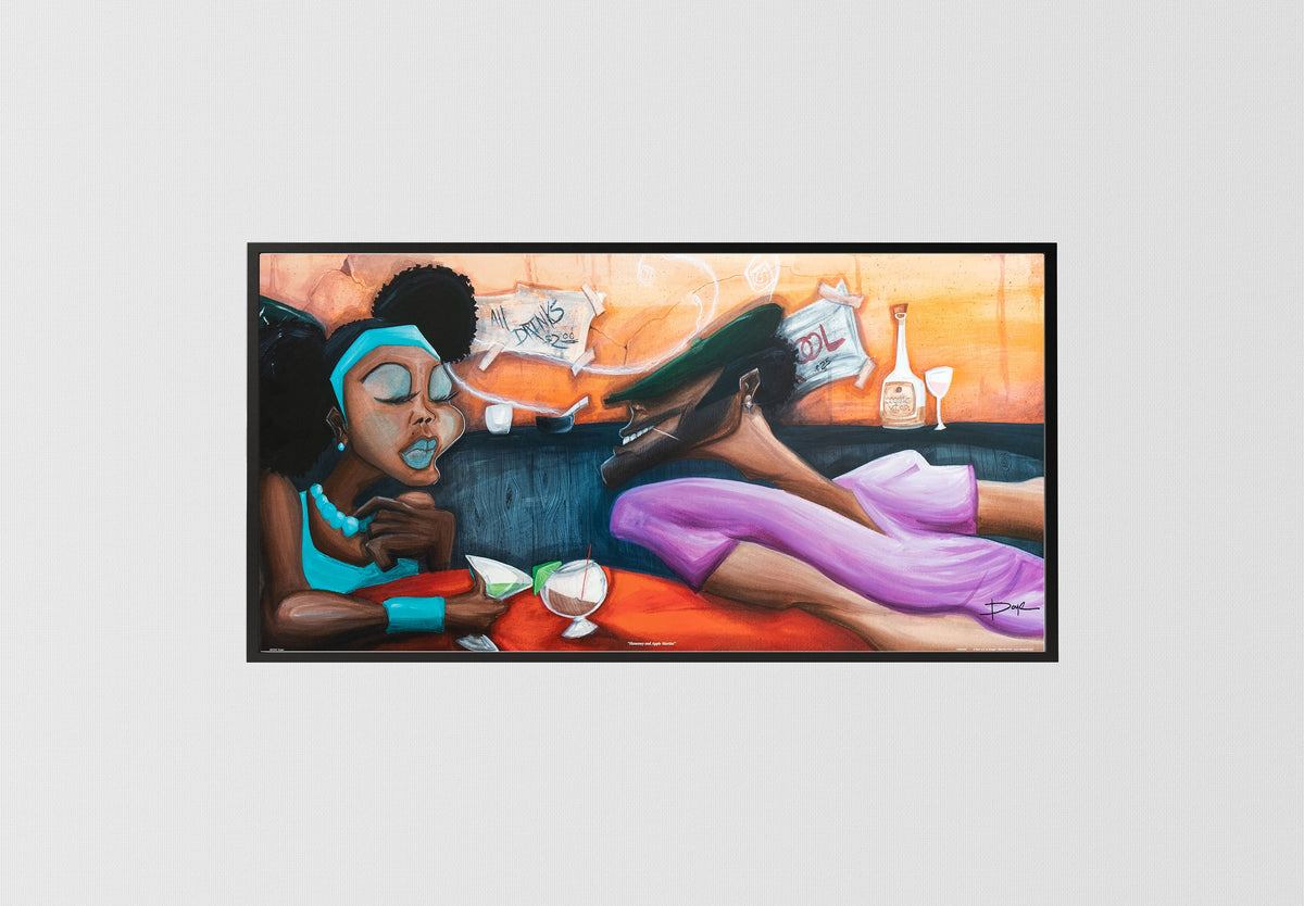 Henessey and Apple Martini by Doyle Art Print, photo 2